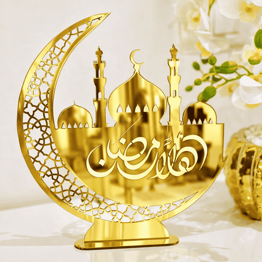 Ramadan Table Acrylic Moon- RT1008